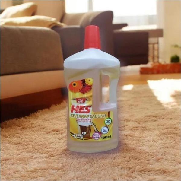 Hes Ahşap ve Laminant Temizleyici , Sıvı Arap Sabunu 1 L - Image 1
