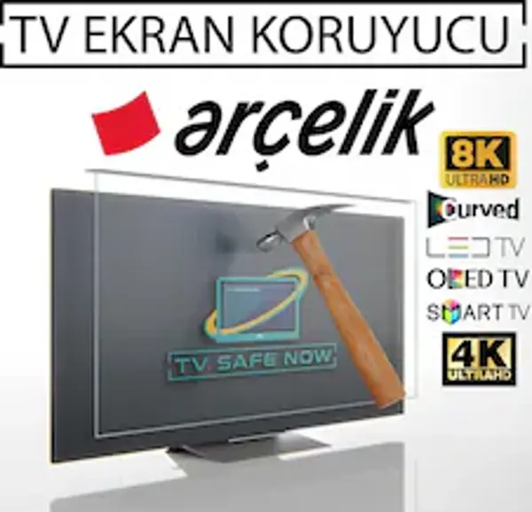 Arçelik Uyumlu 75'' İnç 190 Ekran ARÇELİK TV Ekran Koruyucu - Image 1
