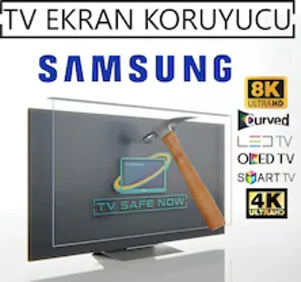Samsung Uyumlu 65AU8000 65 İnç 166 Ekran TV Ekran Koruyucu - Image 1