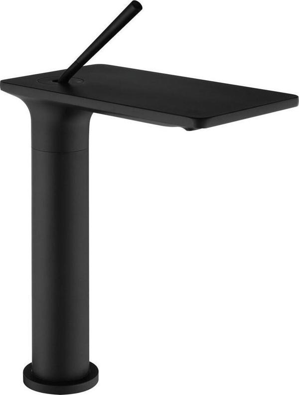 Fontana Fj-5025 Mat Siyah Yüksek Lavabo Bataryası - Image 1