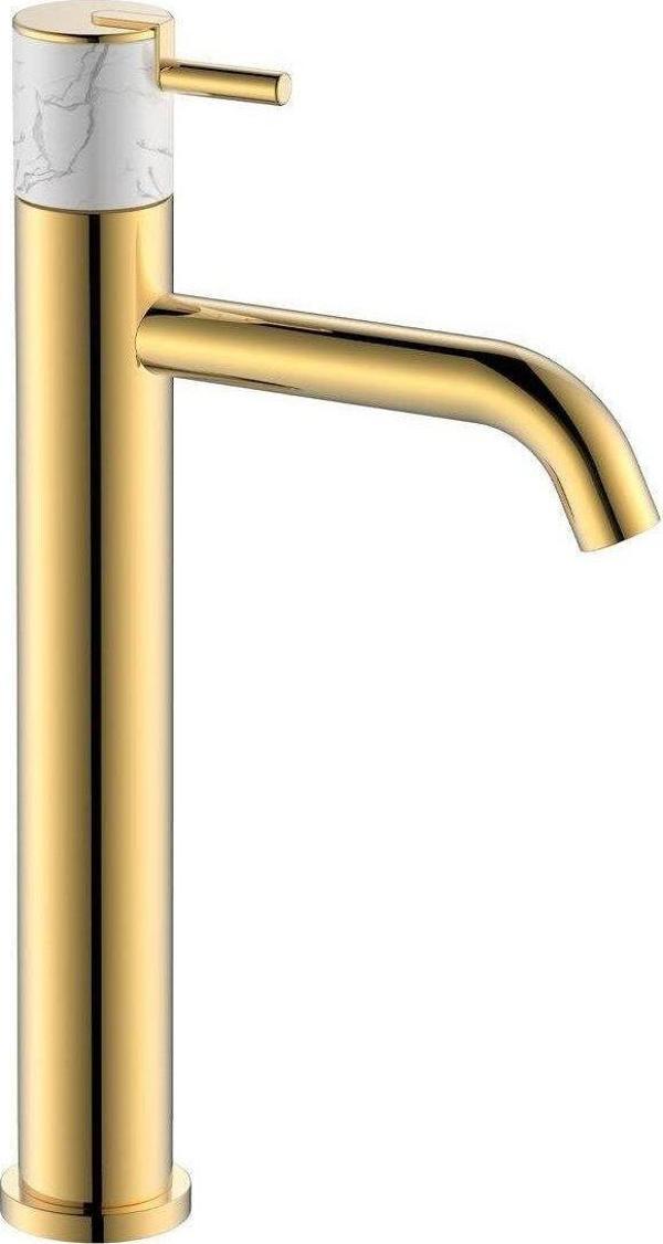 Fontana Yüksek Lavabo Bataryası (Altın Mermer) Fa-4022M - Image 1