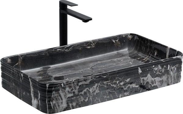 Eva Banyo E-2106M4 Tezgah Üstü Porselen Lavabo E-2106M4 - Image 1