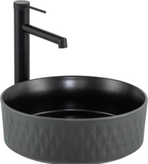 Eva Banyo Lena Tezgah Üstü Lavabo E-W5001Gs - Image 1