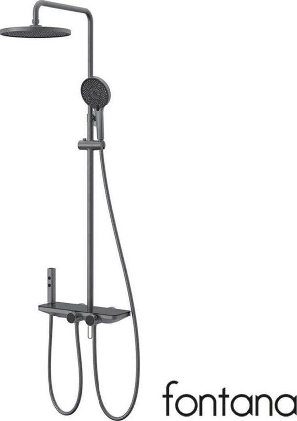 Fontana Duş Ünitesi (Antrasit) Fj-Ss6157 - Image 1