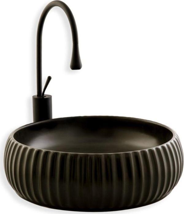 Lena Eva Banyo E-4161S Tezgah Üstü Porselen Lavabo - Image 1