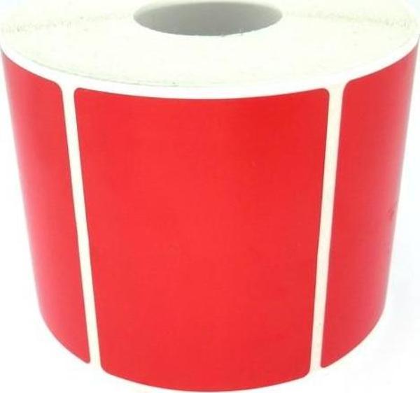 Kuyumcu ve Gözlük Etiketi Kırmızı 50 mm X 70 mm - Image 1