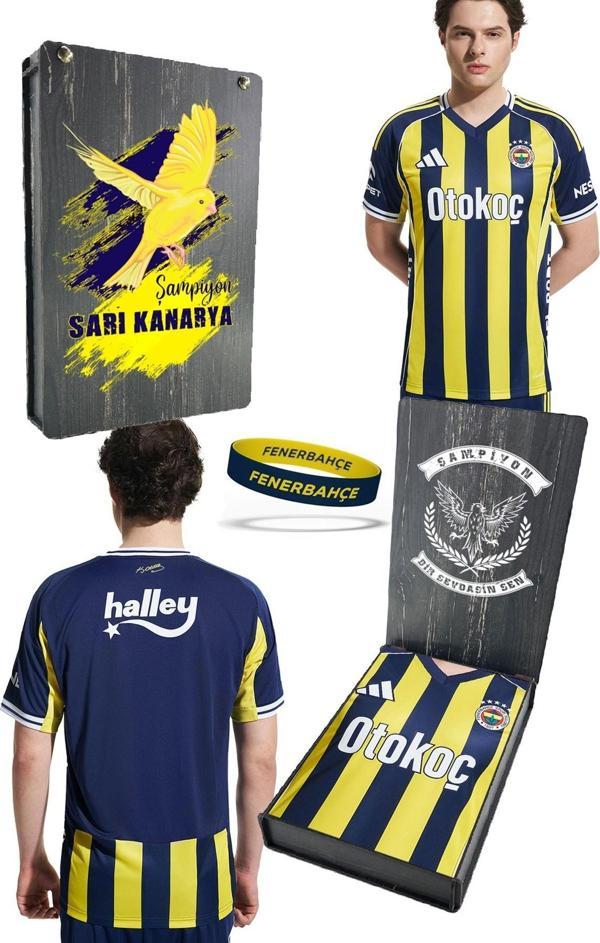 Fenerbahçe Orijinal Lisanslı 2025/26 Çubuklu Yeni Sezon Forma Spor Bileklik Set Hediyelik - Image 1