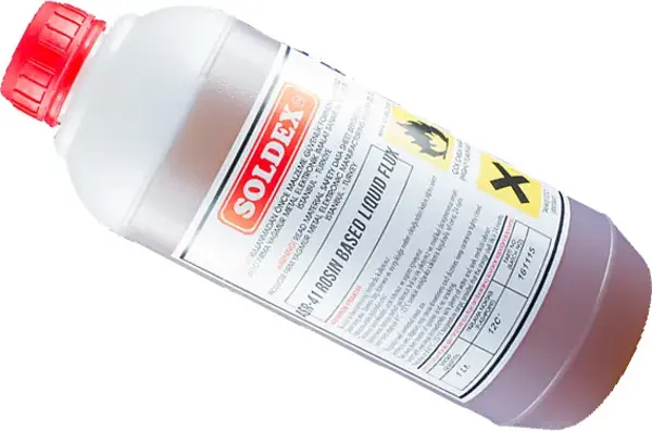 Soldex ASR41 1 LT - Reçine Bazlı Kırmızı Lehim Suyu - Image 1