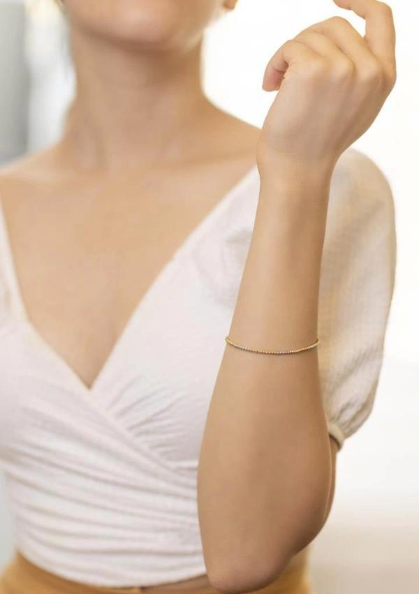 Yiğitbaşı Gold 14 Ayar Fancy Bileklik - Image 1