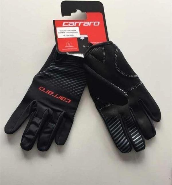 CARRARO UZUN PARMAK ELDİVEN CR-2142 LARGE SIYAH - Image 1