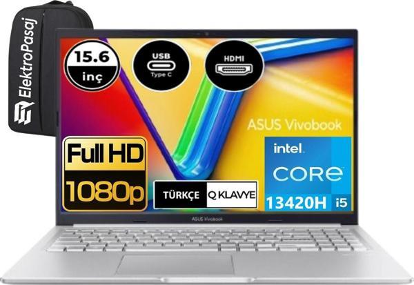 Asus Vivobook 15 X1502VA-NJ734-EP16 Intel Core I5 13420H 32 GB Ram 1 Tb SSD 15.6" Fhd Windows 11 Pro + Elektropasaj Çant - Image 1