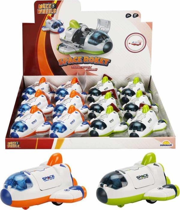Maxx Wheels Astronotlu Sürtmeli Uzay Mekiği - Image 1