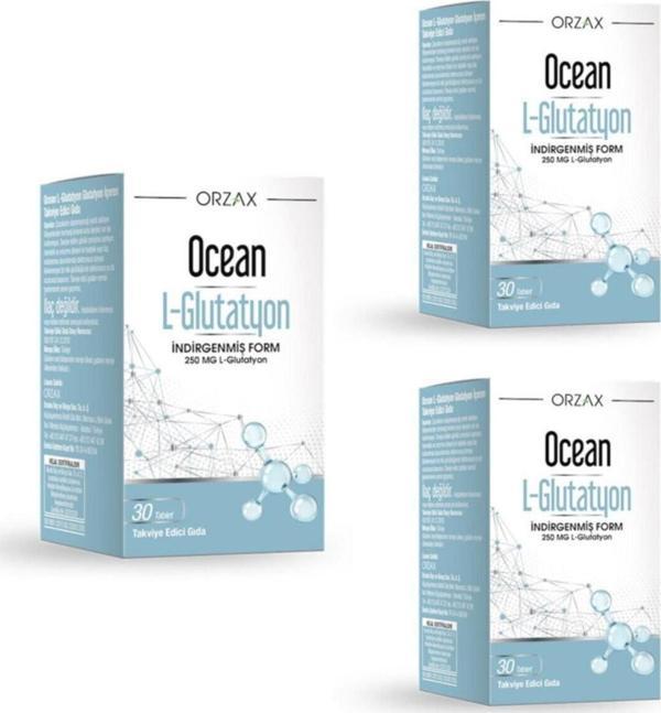 Ocean L-Glutatyon 250 mg 30 Tablet 3 Adet - Image 1