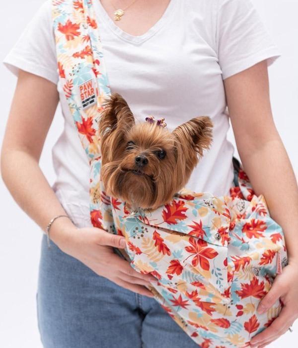 Pawstar Ottawa Crossbody Küçük Irk Köpek Çapraz Taşıma Çantası - Image 1