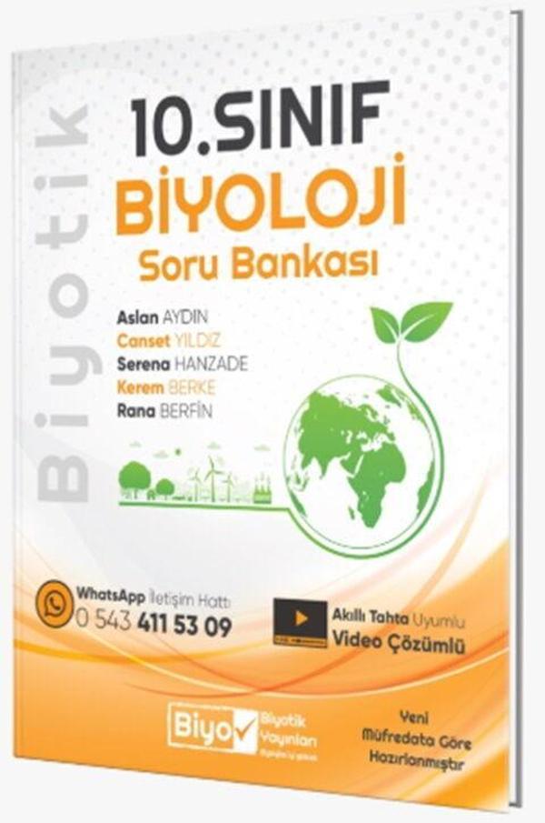 Biyotik Yayınları 10. Sınıf Biyoloji Soru Bankası - Biyotik Yayınları - Image 1