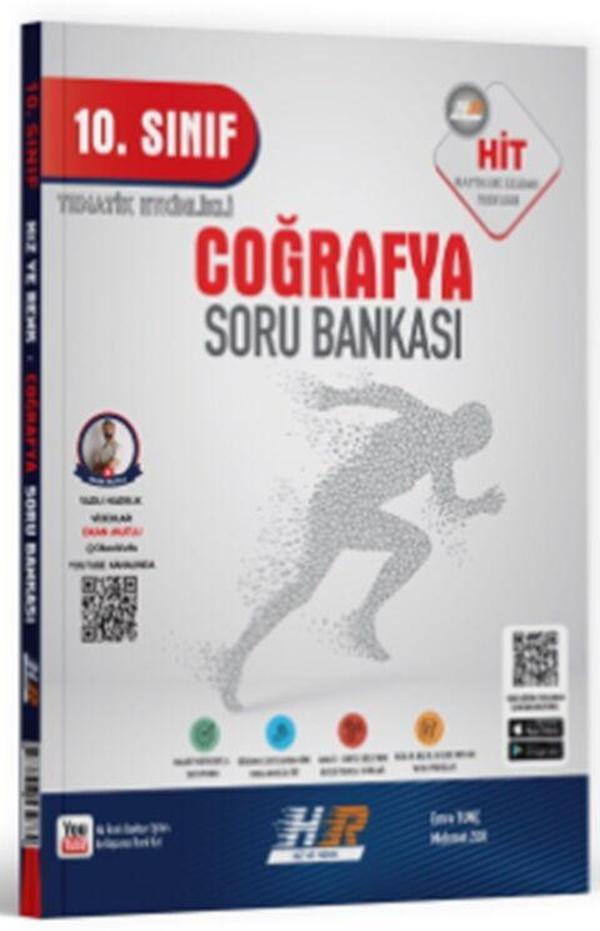 Hız ve Renk 10. Sınıf Coğrafya HİT Soru Bankası - Hız ve Renk Yayınları - Image 1