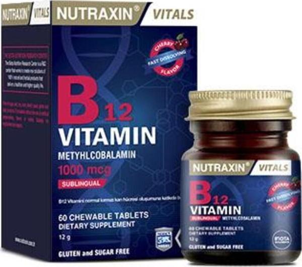 B12 Vitamini (1000 Mcg) - Dil Altı Tableti - Image 1