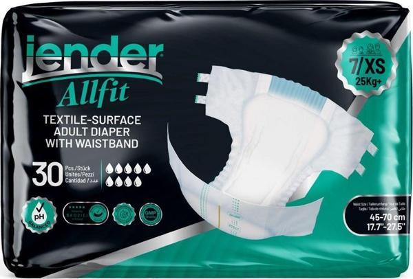 All Fit XS Bel Bantlı Bez - Bebek ve Yetişkinlere Özel Beden 30'lu - Image 1