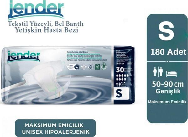 Bel Bantlı Hasta Bezi Small 30'lu - Image 1