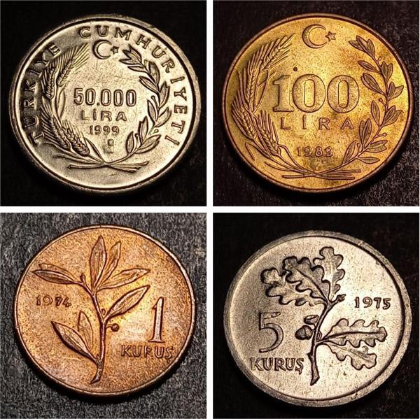 Escoines Koleksiyon 73cf3d3ff03 Hatıra/Tedavül T.C Koleksiyon Başlangıç seti ÇA/Çil Eski Madeni Para - Image 1