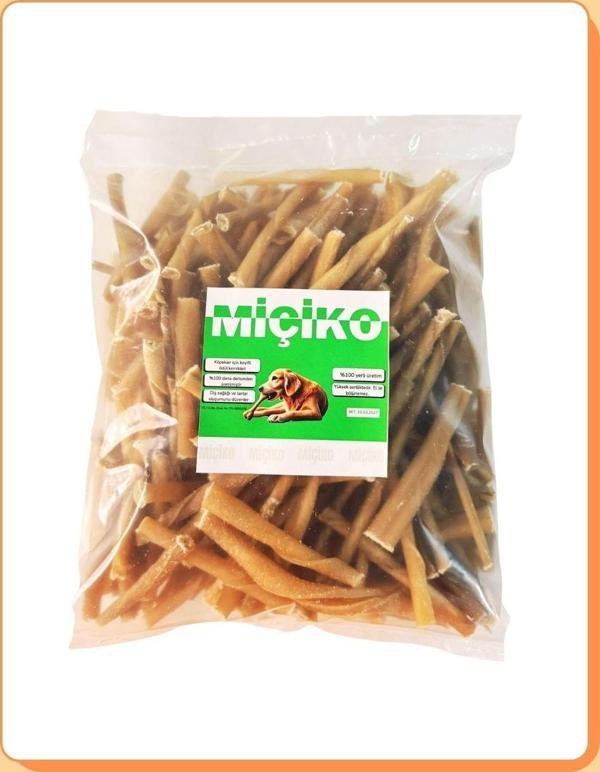 Naturel Kırık Burgu Çubuk Ödülü Çiğneme Kemiği 500Gr - Image 1