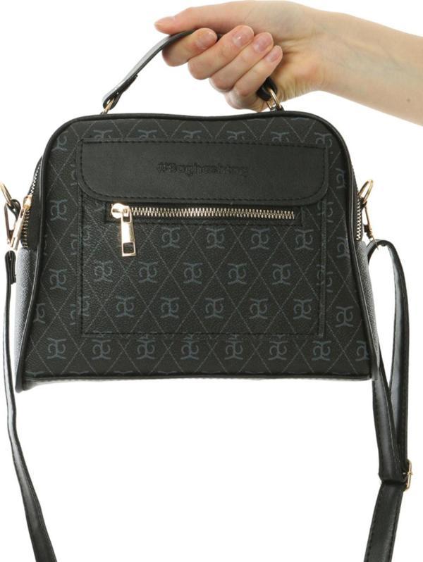 Siyah Business Style 3 Cepli Astarlı Deri Çanta - Image 1