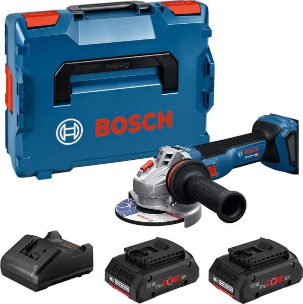 Bosch GWS 18V-11 S Procore 2x4.0Ah Çift Akülü Taşlama - Image 1