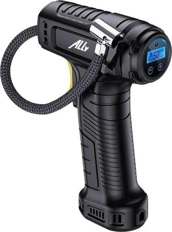 ALLY 120W Kablosuz Basınç Göstergeli Mini Hava Popmpası KompresörST-5007C - Image 1
