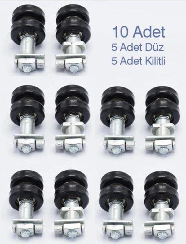 CAM BALKON TEKERİ  ( 5 TAKIM ) - Image 1
