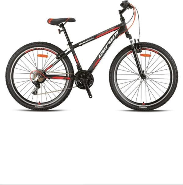 Geroni Magnum V-Fren 26 Jant 18Cm Kadro Siyah-Kırmızı Bisiklet - Image 1