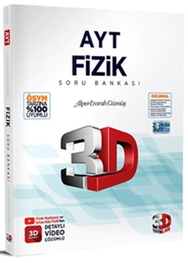 3D Yayınları AYT Fizik Soru Bankası - 3D Yayınları - Image 1