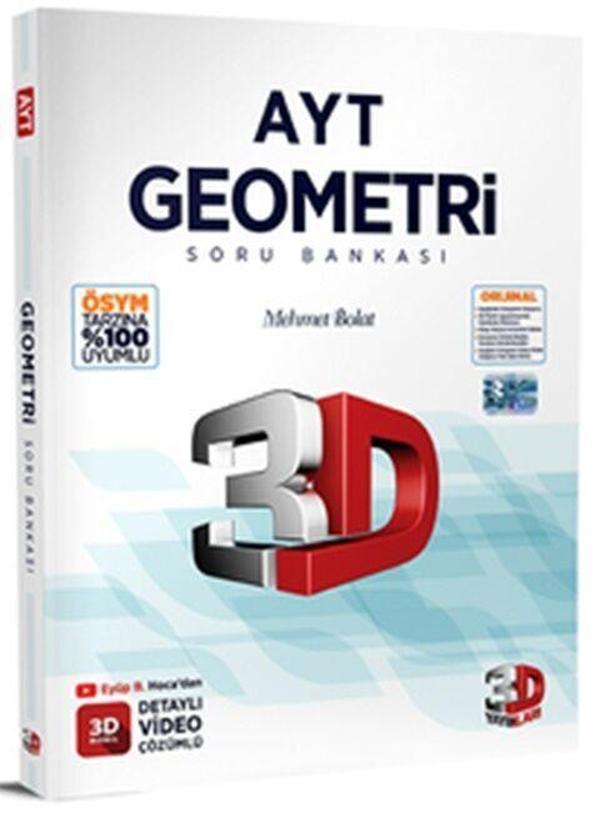 3D Yayınları AYT Geometri Soru Bankası - 3D Yayınları - Image 1