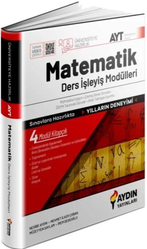 Aydın Yayınları AYT Matematik Ders İşleyiş Modülleri - Aydın Yayınları - Image 1