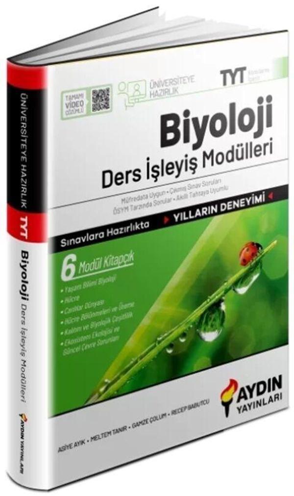 Aydın Yayınları TYT Biyoloji Ders İşleyiş Modülleri - Aydın Yayınları - Image 1