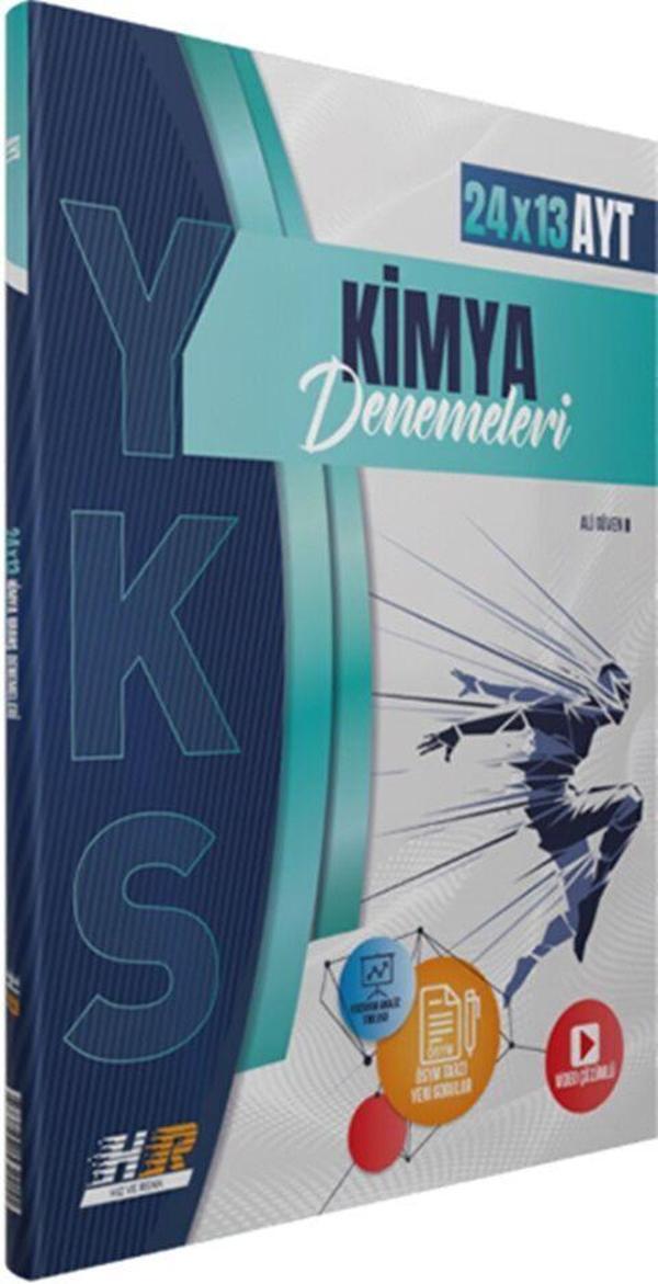 Hız ve Renk Yayınları AYT Kimya 24 x 13 Denemeleri - Hız ve Renk Yayınları - Image 1