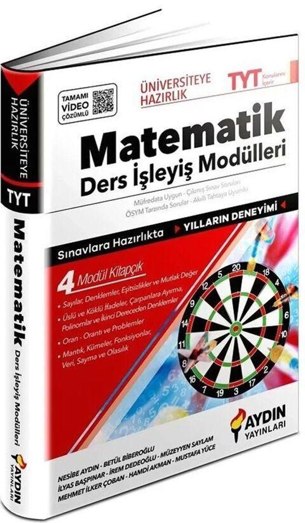 Aydın Yayınları TYT Matematik Ders İşleyiş Modülleri - Aydın Yayınları - Image 1