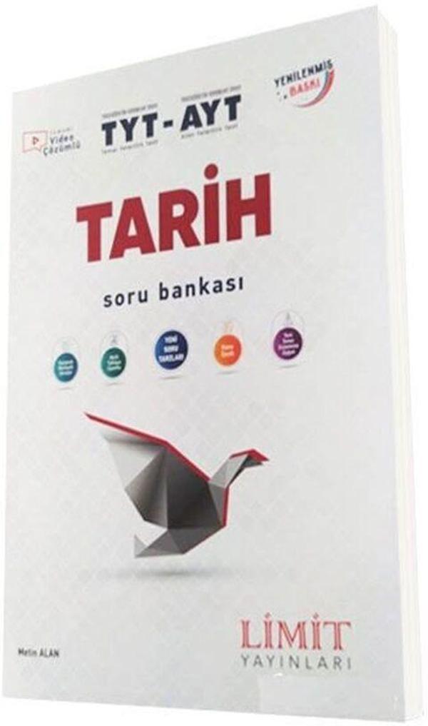 Limit Yayınları TYT AYT Tarih Soru Bankası - Limit Yayınları - Image 1
