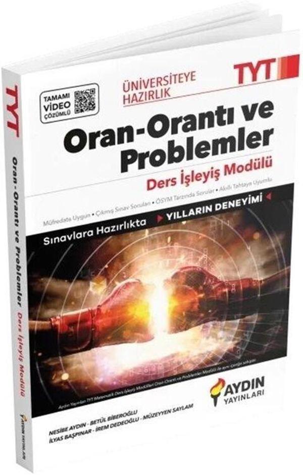 Aydın Yayınları TYT Oran Orantı ve Problemler Ders İşleyiş Modülü - Aydın Yayınları - Image 1