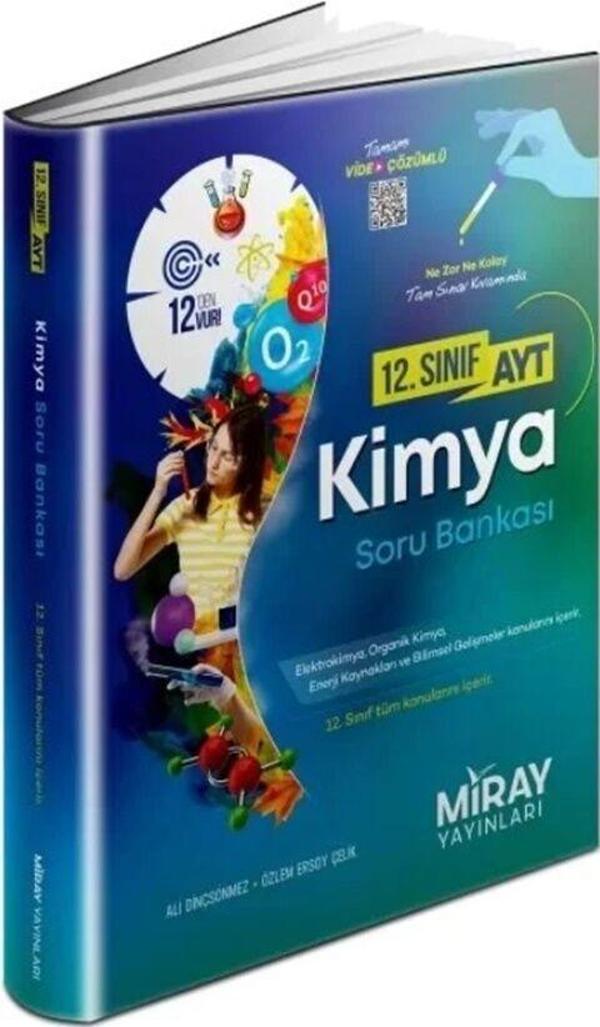 Miray Yayınları 12. Sınıf AYT Kimya Soru Bankası - Miray Yayınları - Image 1