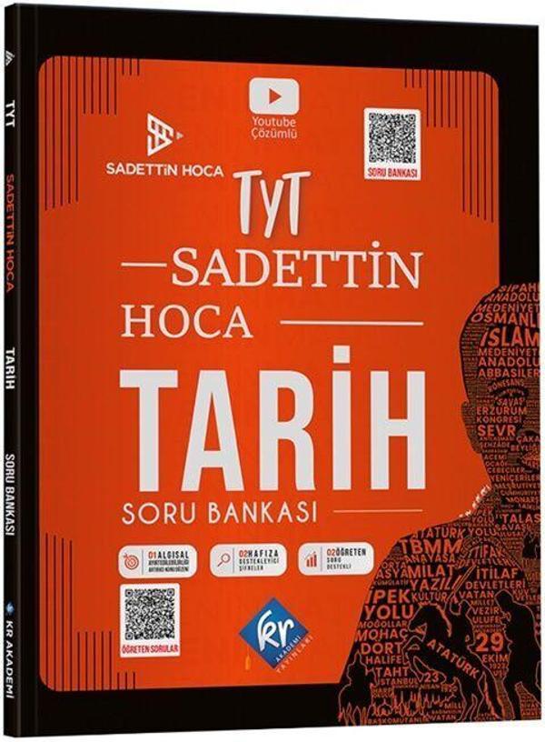 KR Akademi Sadettin Hoca TYT Tarih Soru Bankası - KR Akademi - Image 1