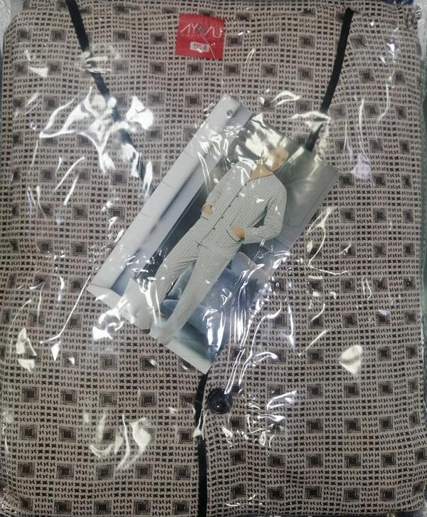 Aysu 2050 Önden Bütün Düğmeli Erkek Penye Uzun Kol Pijama Takımı - Image 1