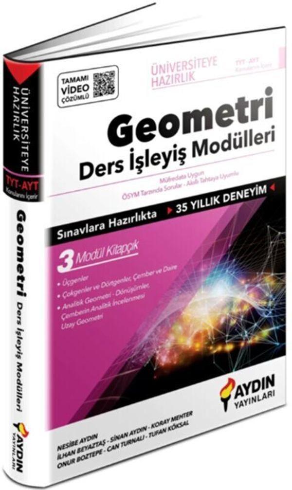 Aydın Yayınları TYT AYT Geometri Ders İşleyiş Modülleri - Aydın Yayınları - Image 1