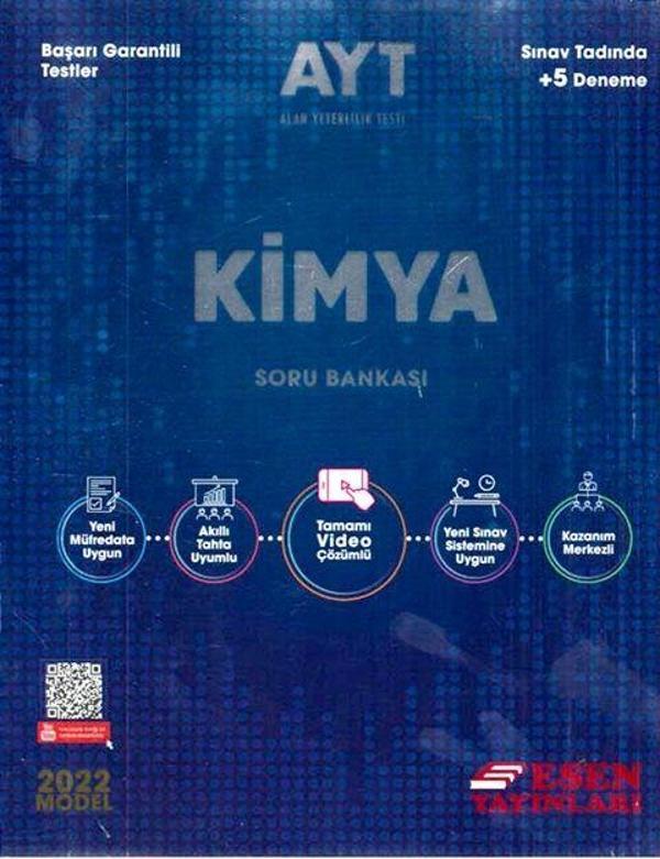 Esen Yayınları 2022 AYT Kimya Soru Bankası - Esen Yayınları - Image 1