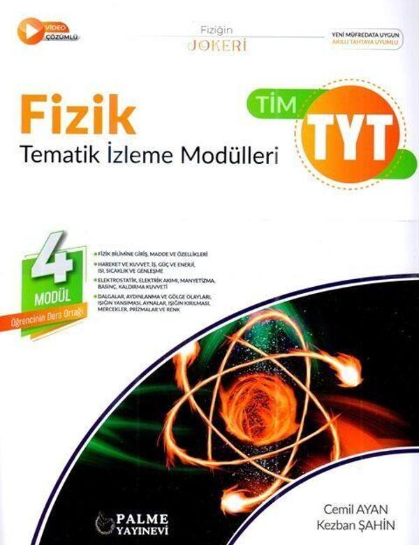 Palme Yayınları TYT Fizik Tematik İzleme Modülleri - Palme Yayınları - Image 1