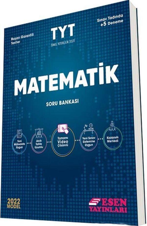 Esen Yayınları 2022 TYT Matematik Soru Bankası - Esen Yayınları - Image 1