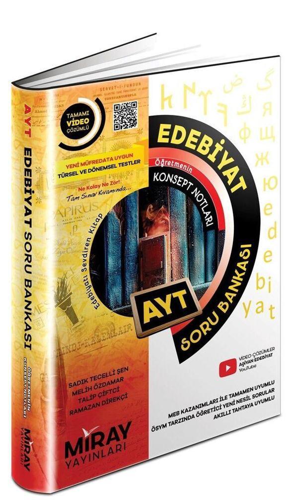 Miray Yayınları AYT Edebiyat Konu Özetli Soru Bankası - Miray Yayınları - Image 1