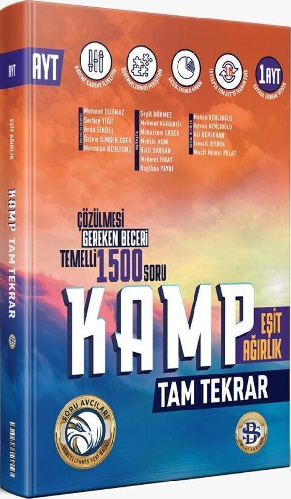 Bilgi Sarmal AYT Eşit Ağırlık Tam Tekrar Kamp - Bilgi Sarmal Yayınları - Image 1