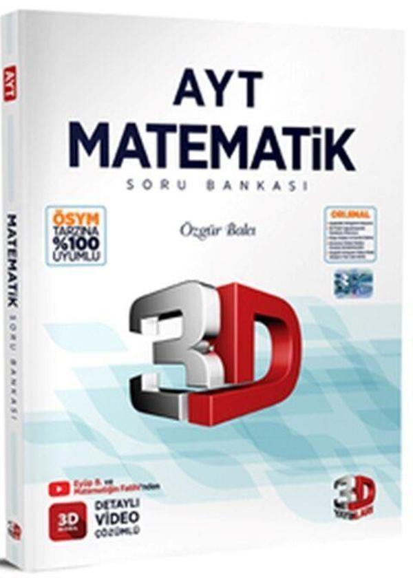 3D Yayınları AYT Matematik Soru Bankası - 3D Yayınları - Image 1