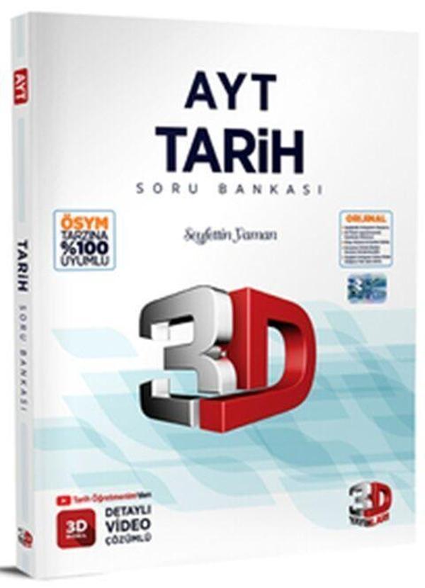 3D Yayınları AYT Tarih Soru Bankası - 3D Yayınları - Image 1