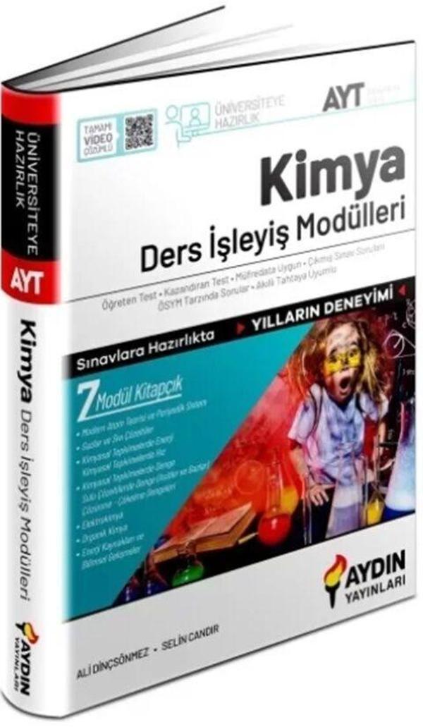 Aydın Yayınları AYT Kimya Ders İşleyiş Modülleri - Aydın Yayınları - Image 1